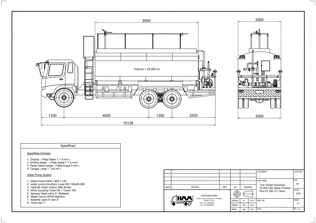 karoseri hino ranger